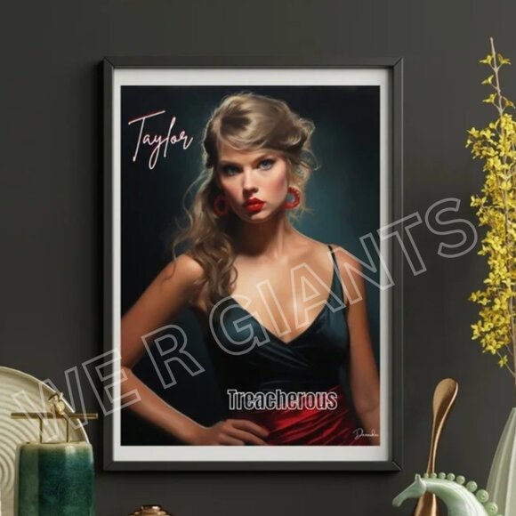 TAYLOR SWIFT Treacherous Poster Art Print 11x17 Great Gift - Picture 1 of 2